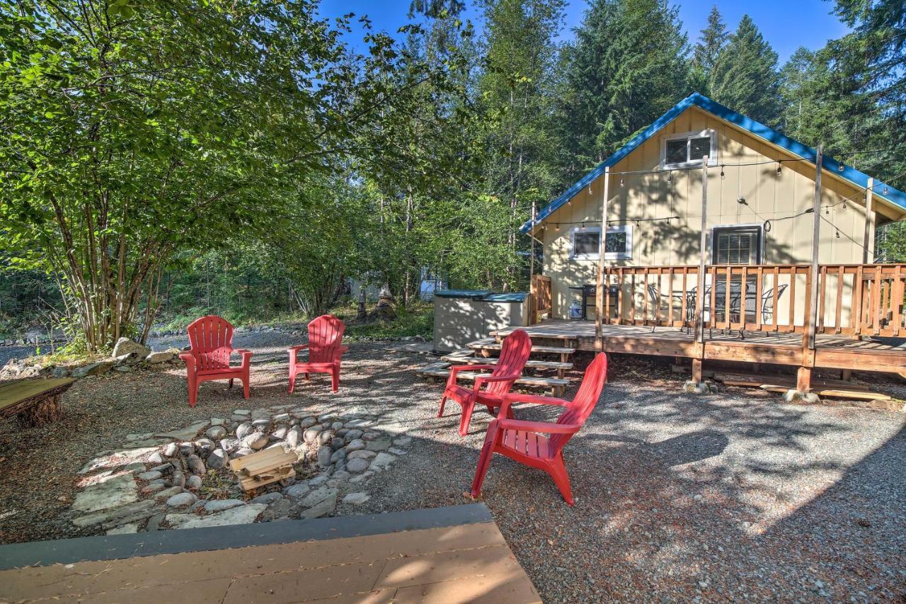 Wandering Elk Cabin Retreat With Golf Access! Packwood Bagian luar foto