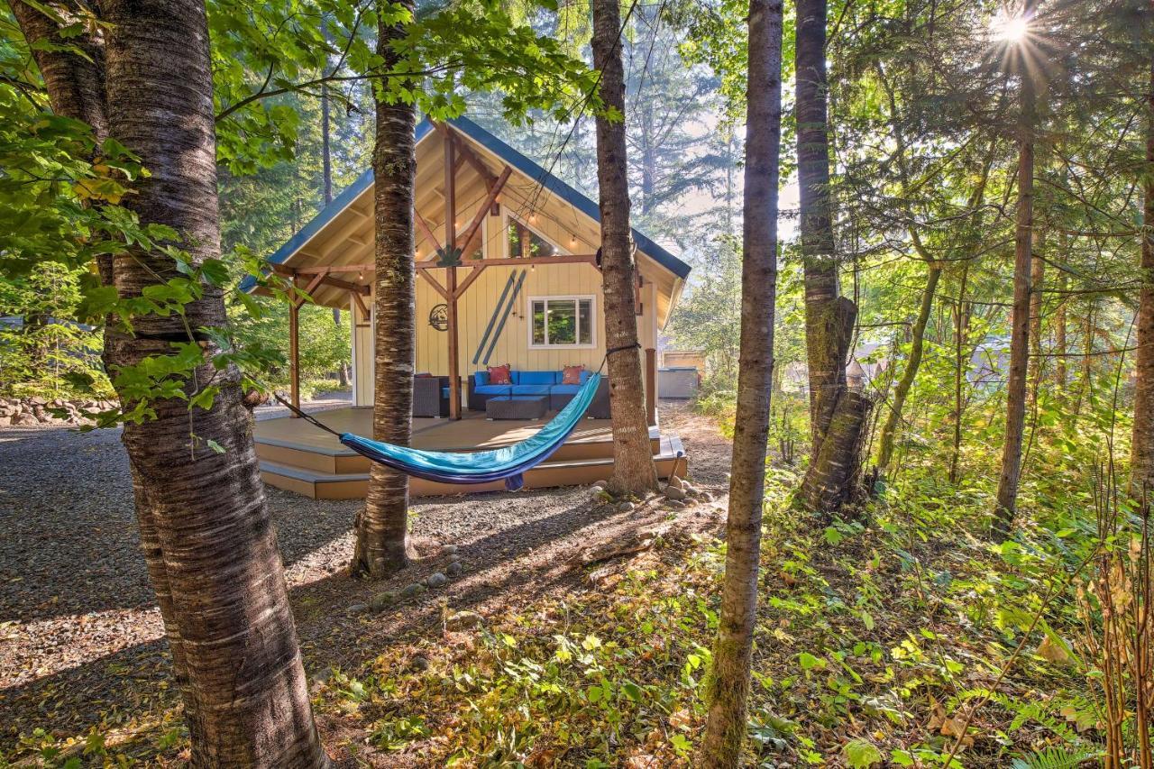 Wandering Elk Cabin Retreat With Golf Access! Packwood Bagian luar foto
