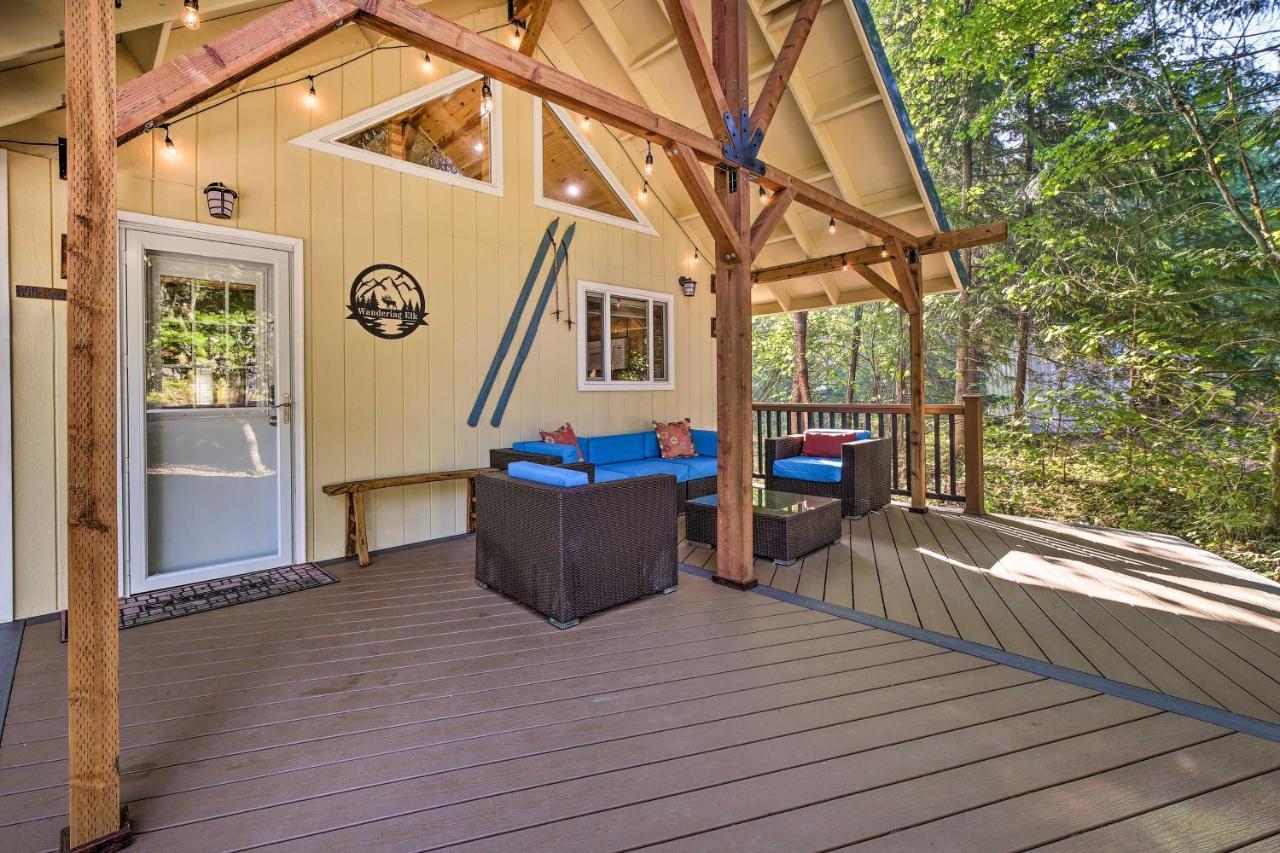Wandering Elk Cabin Retreat With Golf Access! Packwood Bagian luar foto